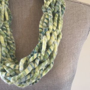 Hedgerow handmade arm knit infinity scarf
